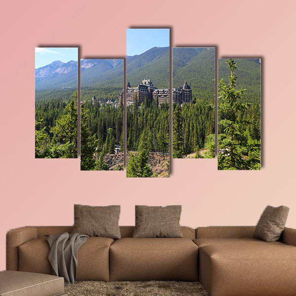 The Banff Springs Hotel was built during the 19th century wall art