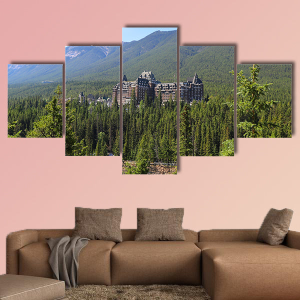 The Banff Springs Hotel was built during the 19th century wall art