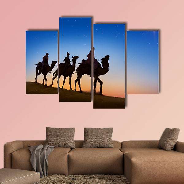Three Wise Men multi panel canvas wall art