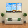 The Beauty Of The Pha That Luang Temple In Vientiane, Laos, Lao P.D.R  Multi Panel Canvas Wall Art