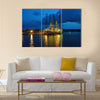 Oil rig in the yards Apapa, Port of Lagos, Nigeria Multi panel canvas wall art