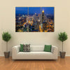 Skyline of downtown Atlanta, Georgia, USA Multi panel canvas wall art