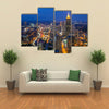 Skyline of downtown Atlanta, Georgia, USA Multi panel canvas wall art