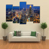 Skyline of downtown Atlanta, Georgia, USA Multi panel canvas wall art