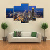 Skyline of downtown Atlanta, Georgia, USA Multi panel canvas wall art