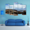 A beautiful view of Isla Del Sol Island of the Sun Multi Panel Canvas Wall Art