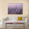 View Of A Kingdom Tower In Riyadh, Saudi Arabia, Multi Panel Canvas Wall Art