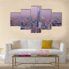 View Of A Kingdom Tower In Riyadh, Saudi Arabia, Multi Panel Canvas Wall Art