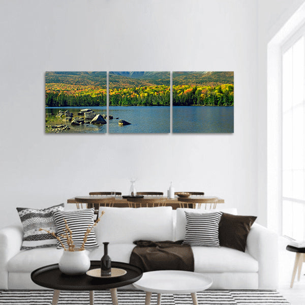 Mt. Katahdin panoramic canvas wall art