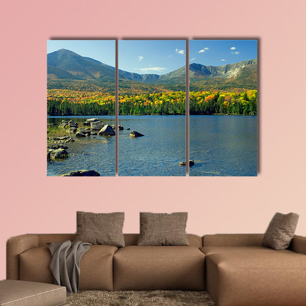 Mt. Katahdin Multi panel canvas wall art.