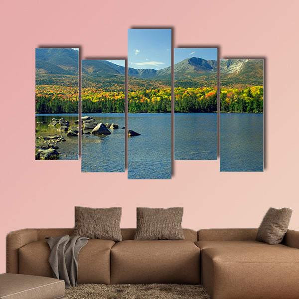 Mt. Katahdin Multi panel canvas wall art.