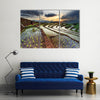 Rice fields on terraced at Chiang Mai, Thailand Multi panel canvas wall art