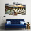 Rice fields on terraced at Chiang Mai, Thailand Multi panel canvas wall art