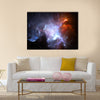 Space nebula Multi Panel Canvas Wall Art