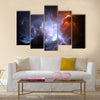 Space nebula Multi Panel Canvas Wall Art