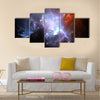 Space nebula Multi Panel Canvas Wall Art