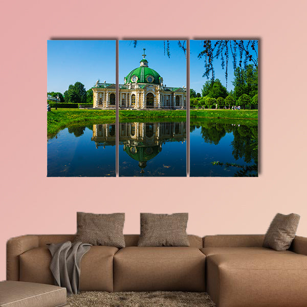 Museum Kuskovo, Moscow, Russia multi panel canvas wall art