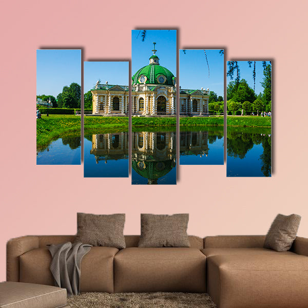 Museum Kuskovo, Moscow, Russia multi panel canvas wall art