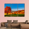 Colorful autumn landscape, Carpathian multi panel canvas wall art