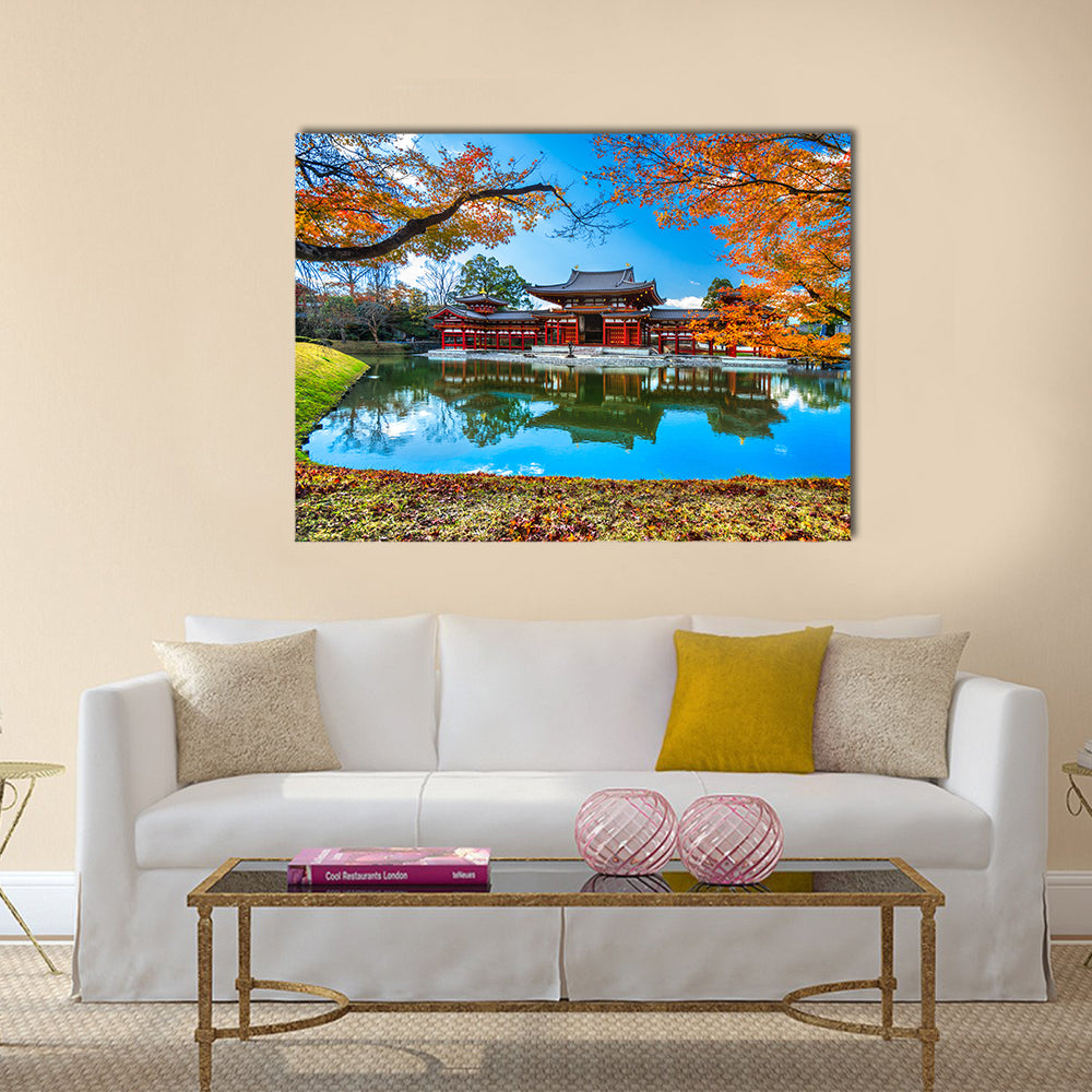 Eye-catching Byodo-in Temple. Kyoto, Japan, Wall Art