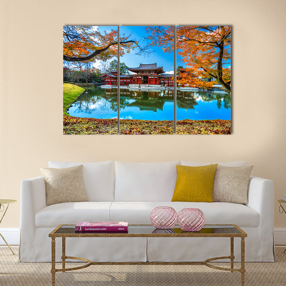 Eye-catching Byodo-in Temple. Kyoto, Japan, Wall Art