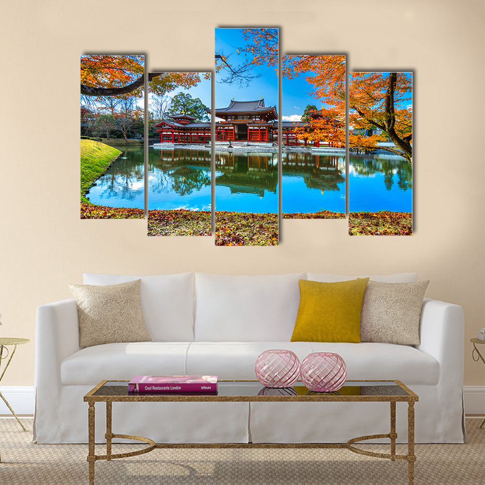 Eye-catching Byodo-in Temple. Kyoto, Japan, Wall Art