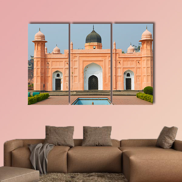 Mausoleum of Bibipari in Lalbagh fort, Dhaka, Bangladesh multi panel canvas wall art