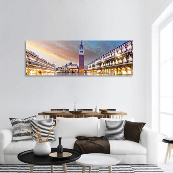 San Marco square, Venice Italy panoramic canvas wall art