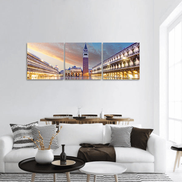 San Marco square, Venice Italy panoramic canvas wall art