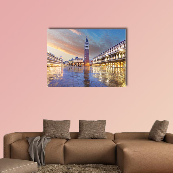 San Marco square, Venice Italy multi panel canvas wall art