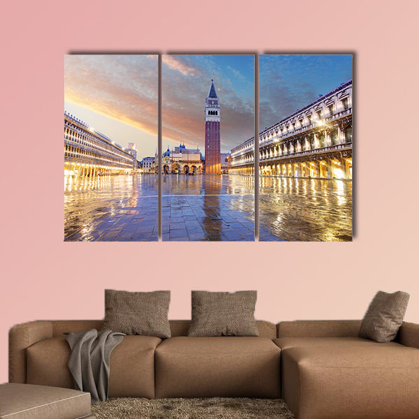 San Marco square, Venice Italy multi panel canvas wall art