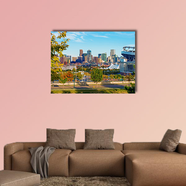 Denver Cityscape Colorado, Colorado, United States multi panel canvas wall art