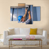 Photo Of Professional Cctv Technician Multi panel canvas wall art