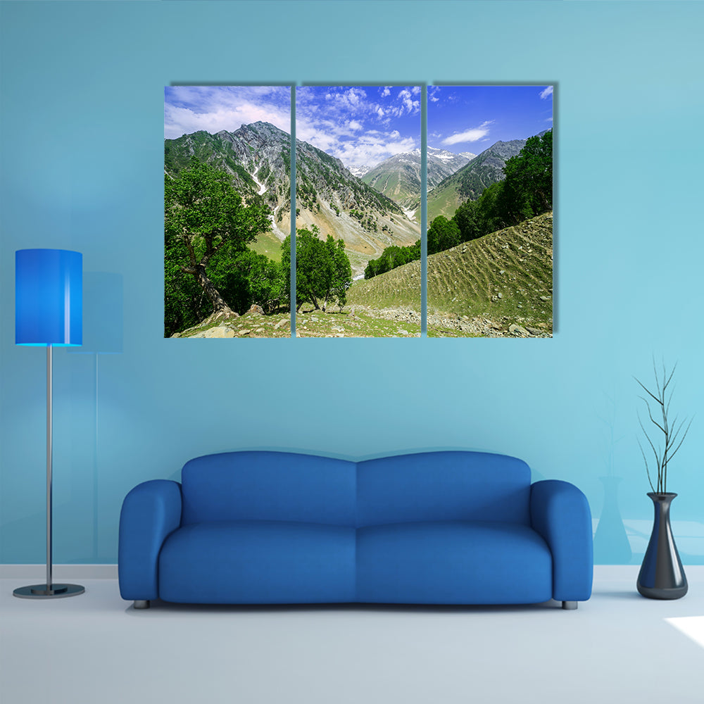 A most beautiful view of Rock Mountains multi panel canvas wall art