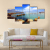 Beach in goree island,dakar,senegal, Africa Multi panel canvas wall art