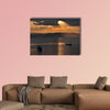 Late afternoon multi panel canvas wall art