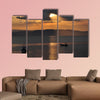 Late afternoon multi panel canvas wall art