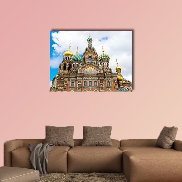 Church of the Savior on Spilled Blood multi panel canvas wall art