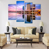 Tokyo, Japan skyline on the Sumida River at dawn Multi panel canvas wall art