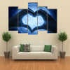 Love and moon multi panel canvas wall art