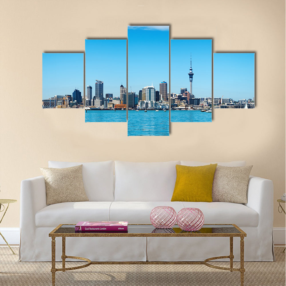 Auckland is biggest and most populous city Multi Panel Canvas Wall Art