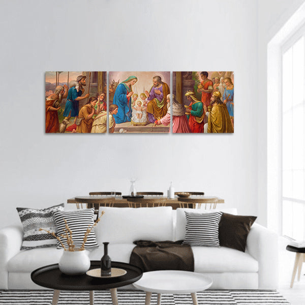 VIENNA, AUSTRIA Erloserkirche church panoramic canvas wall art