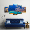 Panorama view of Mountain Rinjani at Lombok island of Indonesia Multi panel canvas wall art