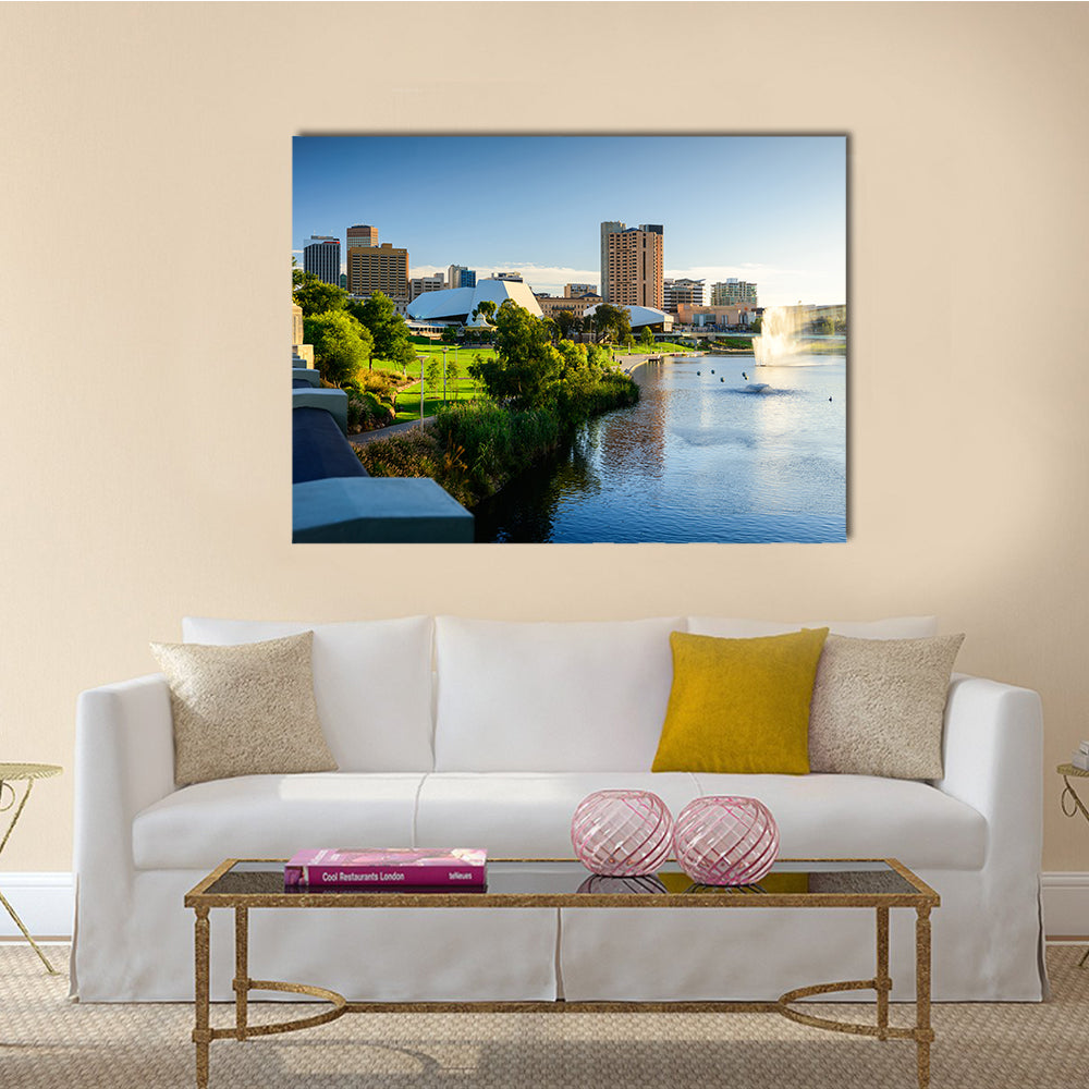 The Adelaide was ranked as the fifth-most livable city in the world multi panel canvas wall art