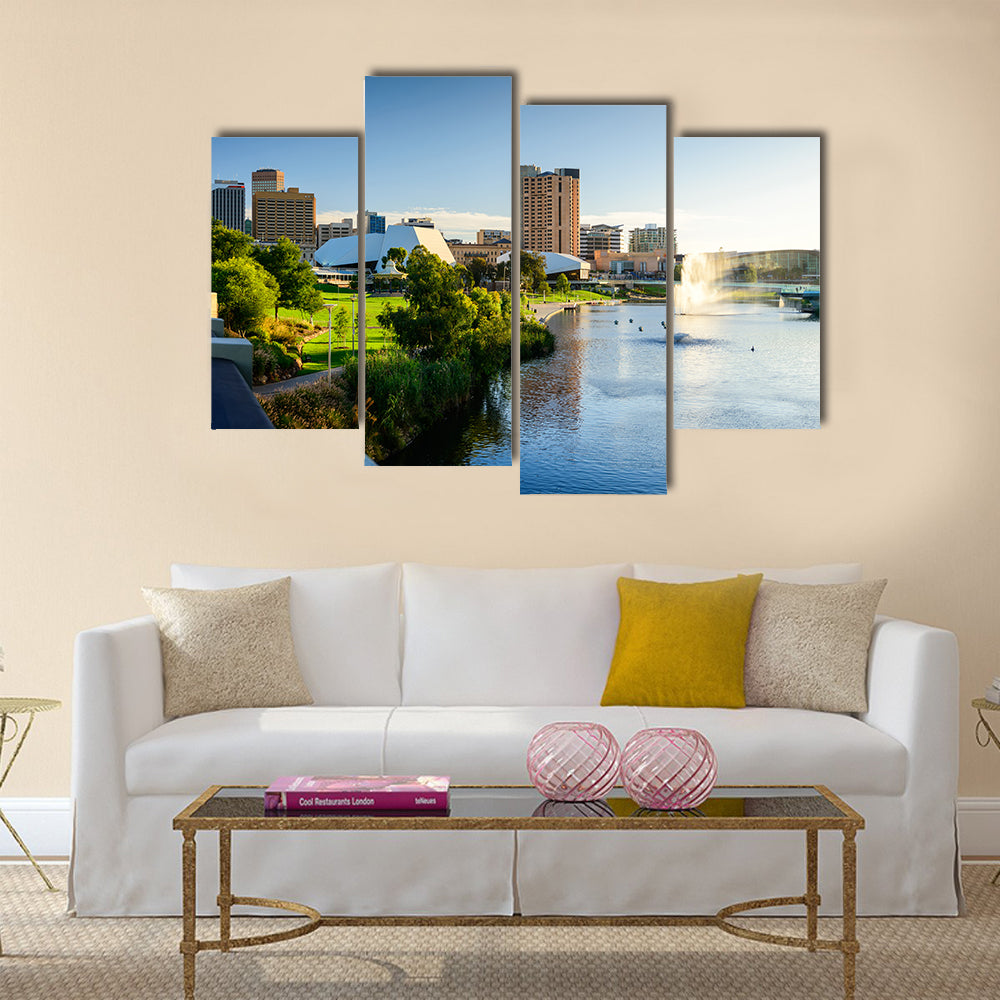 The Adelaide was ranked as the fifth-most livable city in the world multi panel canvas wall art