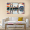 London, Big Ben and houses of parliament, UK multi panel canvas wall art