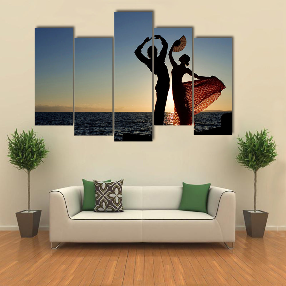 Spanish Dancers Multi Panel Canvas Wall Art
