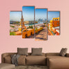 Clock Tower Gate in Cartagena's old city multi panel canvas wall art