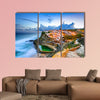 Azenhas do Mar, Portugal coastal town multi panel canvas wall art