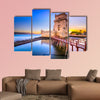 Lisbon, Portugal at Belem Tower on the Tagus River multi panel canvas wall art